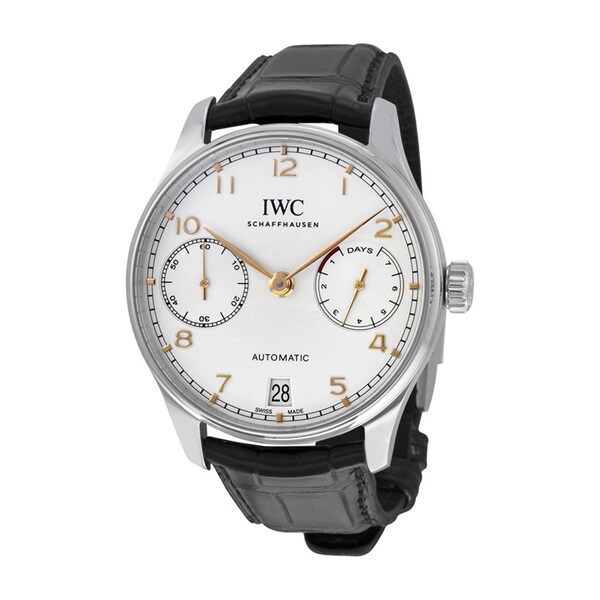 IWC Men's IW500704 Portuguese Silver Watch