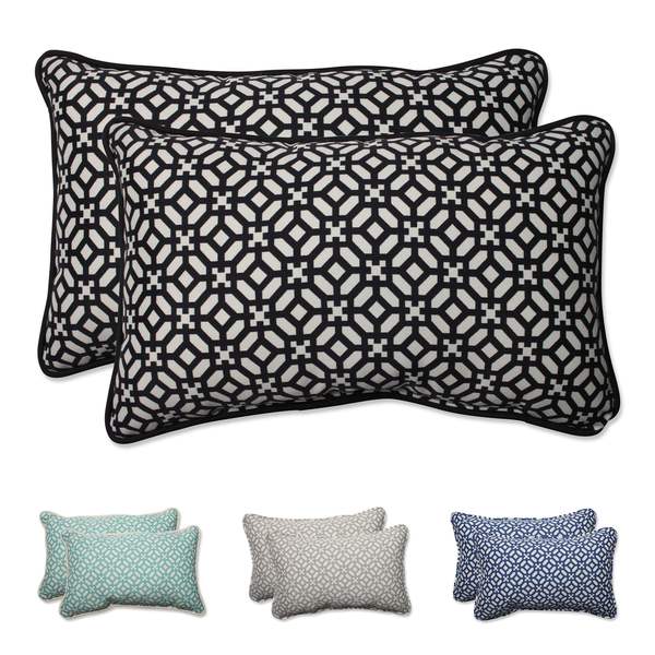 Pillow Perfect Outdoor/ Indoor In The Frame Rectangular Throw Pillow