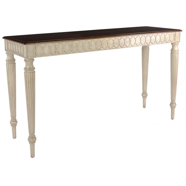 Safavieh Couture High Line Collection Brianna Acacia Brown Top Console Table