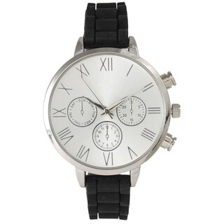 Olivia Pratt Skinny Silicone Classic Boyfriend Watch