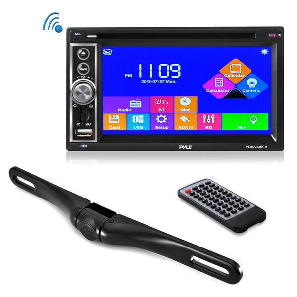Pyle PLDNV64BCM Automobile Audio/Video GPS Navigation System - In-das