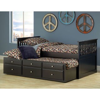 Captains Bed, Trundle & Side Rails
