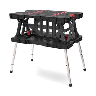 Folding Work Table Adjustable Leg
