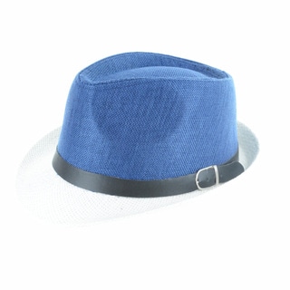 Faddism Men's Adventure Fedora with Buckle Hatband