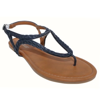 Olivia Miller 'Modena' Braided Buckle Sandals