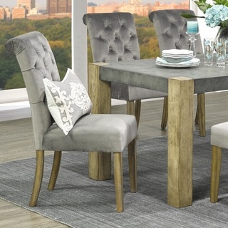 Avania Tufted Velvet Side Chair (Set of 2)