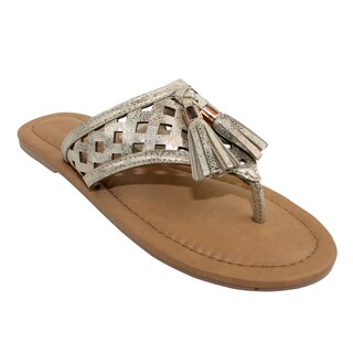 Olivia Miller 'Bavagna' Tassel Sandals