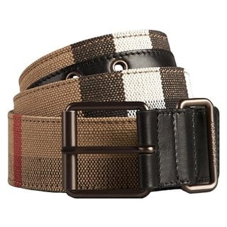 Burberry Chekory Beige Check Belt