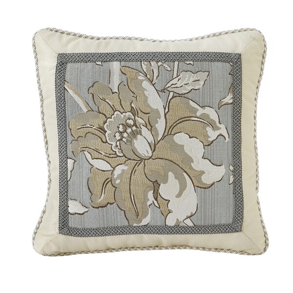 Croscill Alexandria 18-inch Square Pillow - 18370630 - Overstock.com Shopping - Great Deals on ...