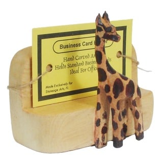 Giraffe Business Card Holder (Kenya)