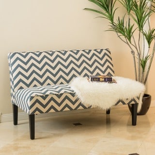 Christopher Knight Home Dejon Chevron Fabric Loveseat