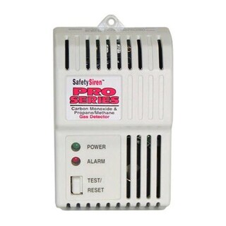 Safety Siren Combination Gas Detector