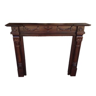 D-Art Oxford Mahogany 60-inch Fireplace Mantle (Indonesia)