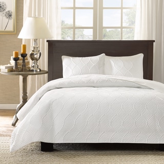 Madison Park Adelle Quilted 3-piece Coverlet Set