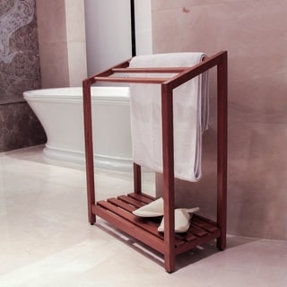 Spa Teak Towel Rack