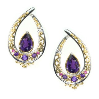 One-of-a-kind Michael Valitutti Amethyst Earring