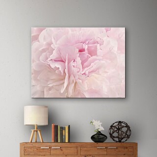 ArtWall Cora Niele's Peony Macro Gallery Wrapped Canvas