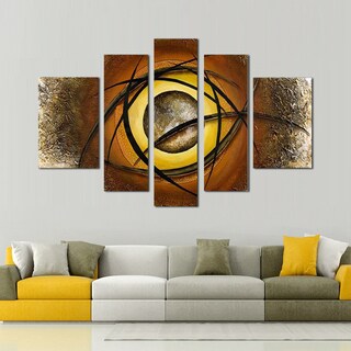 Hand-painted Large Eye Art Painting 415