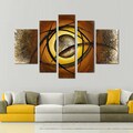 Hand-painted Large Eye Art Painting 415