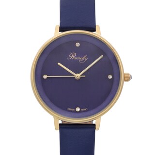 Romilly Women's Royalty Blue Genuine Leather Watch