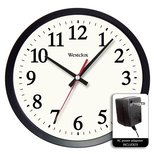 Westclox 14" Electric Powered Office Wall Clock 18411239 Shopping Great