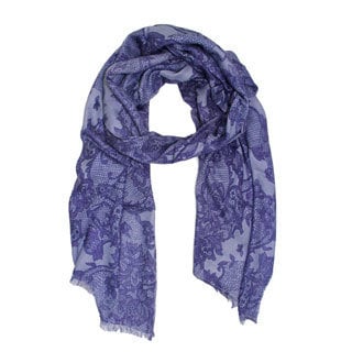 Saachi Women's Lace Print Scarf (India)