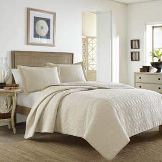 Tommy Bahama Catalina Cloud Dune Quilt Set