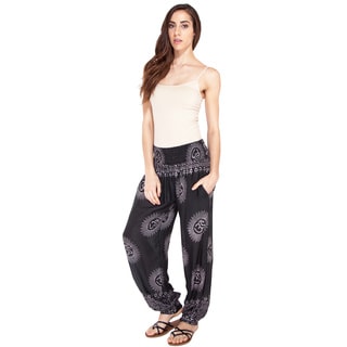 Sheer Om-burst Cuffed Beach Pants (Nepal)