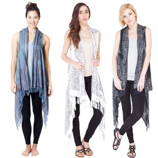 Knot Your Mother's Fringe Om Mantra Vest (Nepal)