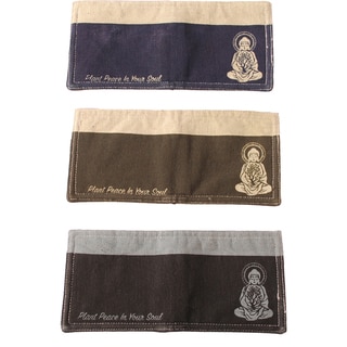 Meditating Buddha Men's Wallet (Nepal)