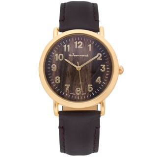 Jeanneret Women's Amelia Light Wood Dial Watch