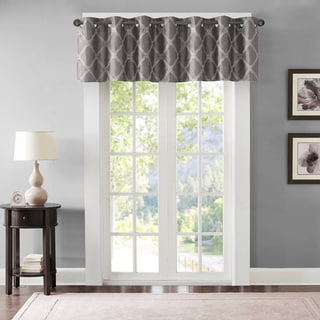 Bombay Teramo Embroidered Lined Polyoni Window Valance
