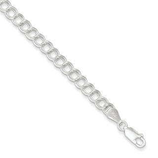 Sterling Silver 7-inch Polished Charm Bracelet