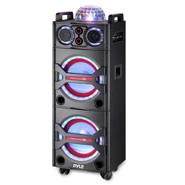 Pyle PSUFM1043BT Bluetooth PA Loudspeaker Karaoke Entertainment System