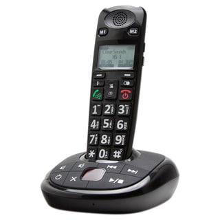 Clearsounds A700 DECT 6.0 Amplified Cordless Phone with Answering Machine