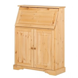 Flora Solid Pine Secretary