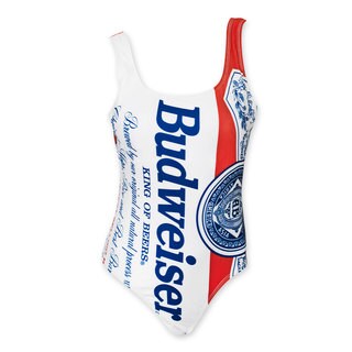 Budweiser One Piece Label Women's Swimsuit