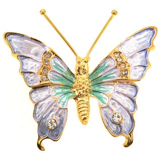 Light Lavender Butterfly Pin Brooch