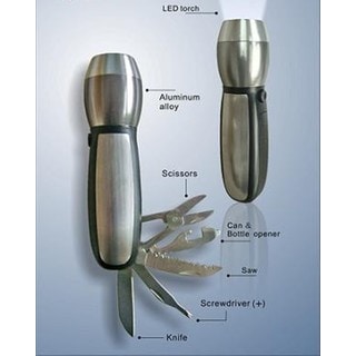 Elegance Pocket Tools with Flashlight