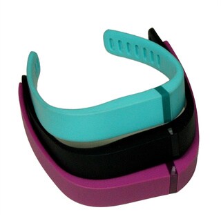 Small Black Violet and Teal Flex Bracelets (Refurbished)