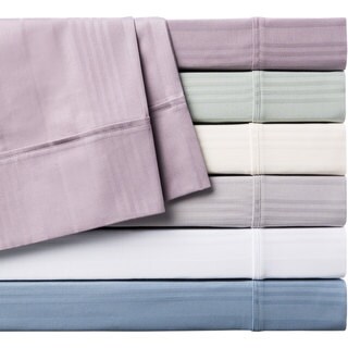 Home Fashion Designs 400 Thread Count Cotton Variegated Stripe Luxury Sheet Set