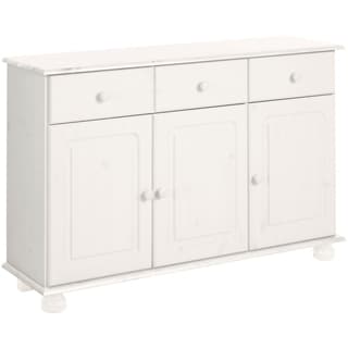 Mette Solid Pine 3-Door, 2-Drawer Sideboard
