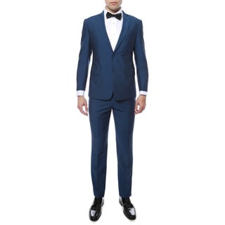 Zonettie Men's Hudson Stunning Slim Fit 2-piece Suit