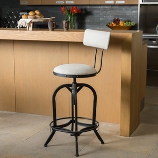 Christopher Knight Home Stirling Adjustable Backed Barstool