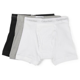 Calvin Klein Men's Cotton 3 pack Boxer Briefs