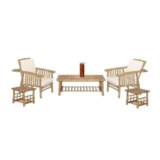 Mikong Handcrafted 6-piece Outdoor Patio Set