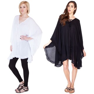 Simple Summery Peasant Poncho (Indonesia)