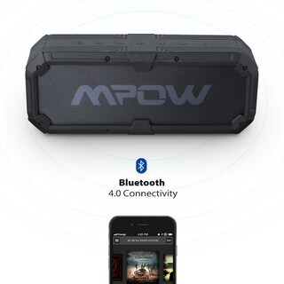 mpow bass bluetooth speaker