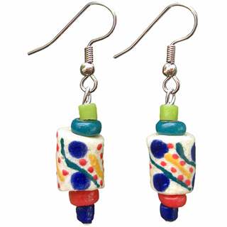 Global Mamas Festival Rainbow Earrings (Ghana)
