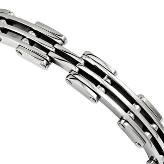 Stainless Steel Polished 9-inch. Bracelet